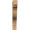 Ekena Millwork Funston Block Smooth Bracket, Western Red Cedar, 5 1/2"W x 34"D x 38"H BKT06X34X38FST05SWR - alternate 3